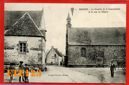 Erdeven - La Chapelle De La Congrégation Et Le Coin De L'église - 56 Morbihan - Erdeven