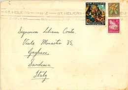 NZEL0004 NUOVA ZELANDA - Saint Heliers - Auckland  Posta Viaggiata 1961 - Posta Aerea