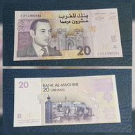MAROC - Billet De 20 DIRHAMS - Mohammed VI - 2005 "UNC" - N° De Série : 27/982584 - Billet Retirer De La Circulation - - Marocco