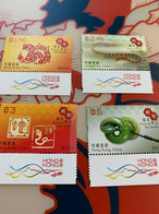Hong Kong New Year  4v Snakes Special - Unused Stamps