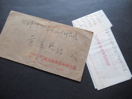 VR China 1969 Beleg Mit Inhalt Frankiert Mit Freimarken Kulturrevolution II Michel Nr. 1048 EF - Briefe U. Dokumente
