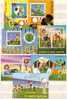 Guinea Equatorial - 7 Different Thematically – Football  Blocks S/S – Used /oblitere (O) - Gebruikt