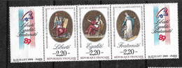 Bande N°T2576 Liberte Egalité Fraternité Philexfrance Neufs * * B/ TB  Voir Scan..  - French Revolution