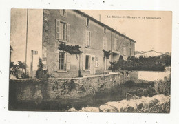 Cp , 79 , LA MOTHE ST HERAYE ( SAINT HERAY) ,la GENDARMERIE , Voyagée 1941 - La Mothe Saint Heray