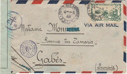 FFL Du LEVANT - Lettre Par Avion à Destination De GABES-TUNISIE - Covers & Documents