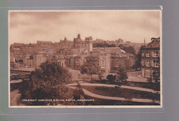 Cpa : Postcard  Angleterre   Royal Baths From Crescent Gardens, Harrogate, Yorkshire - Harrogate