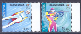 2022. Winter Olympic Games Beijing '2022, 2v, Mint/** - Winter 2022: Beijing