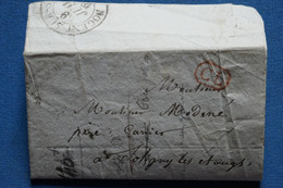 AR9 FRANCE   BELLE LETTRE  1837  NOGENT SEINE POUR SOLIGNY + AFFRANCH . INTERESSANT - Unclassified