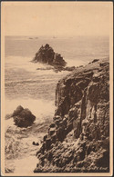 Armed Knight And Longships Lighthouse, Land's End, C.1950s - Postcard - Land's End