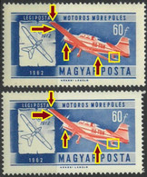 C2416 Hungary Aviation Aircraft Sport Acrobatic Flight MNH ERROR - Oddities On Stamps