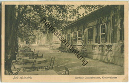 Bad Helmstedt - Kurhaus Gesundbrunnen - Konzert-Garten - Verlag Oswald Schmidt & Sohn Helmstedt - Helmstedt