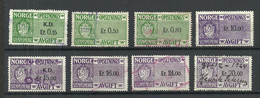 NORWAY Norwegen 1920ies Sempelmarken Documentary Tax O - Revenue Stamps