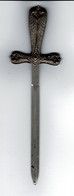 Ouvre Lettre Ancien : Forme épée , Long 15 Cm X 4,5 Cm . - Letter-opener