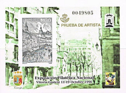 P0061# España 1996. PA Exposición Filatélica Exfilna '96 (M) - ED 61 - Proofs & Reprints