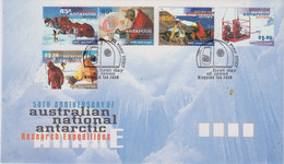 AAT 1997 Antarctic Research Expeditions 5v FDC (AAT173B) - FDC