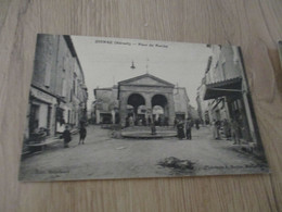 CPA 34 Hérault Gignac Place Du Marché - Gignac