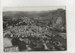 Sisteron (04) :  Vue Aérienne Générale Au Niveau Du Quartier De La Route D'accès Au Bourg En 1960 GF. - Sisteron