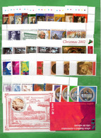 (Riz) VATICANO 2002 ANNATA CPL. +1BF+ LIB. + AUTOMATICI ** MNH. ANGOLO Di FOGLIO. - Annate Complete