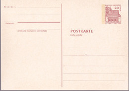 Postkarte, 20pf. - Postcards - Mint