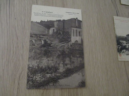 CPA 34 Hérault Saint Thibéry  Inondation Du Midi 1907 écroulement De Deux Maisons.... - Other & Unclassified