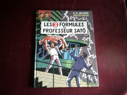 LES AVENTURES DE BLAKE ET MORTIMER   LES 3 FORMULES DU PROFFESSEUR SATON  TOME 2 N° 12 ( MARS  1990) - Blake & Mortimer