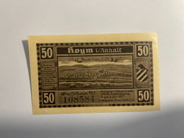 Allemagne Notgeld Hoyn 50 Pfennig - Colecciones