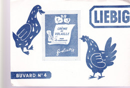 BUVARD  - LIEBIG N°4 (bleu) - Potages & Sauces