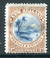 New Zealand 1898 Pictorials - No Wmk. - 1d Lake Taupo HM (SG 247) - Unused Stamps