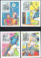 [P86-89] España 2005, Pruebas De Lujo 22-25: El Quijote - Proofs & Reprints