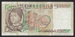 Italia - Banconota Circolata Da 5000 Lire "Antonello Da Messina" P-105b.2 - 1982 #19 - 5000 Lire