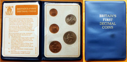 Série Britain's First Decimal Coins 1971 (8377-1) - Autres & Non Classés