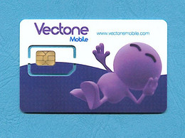 ( 5483 ) - Carte GSM - France - Vectone Mobile - ( Neuve ) - *** LUXE / EC *** - Voir Scan - - Voorafbetaalde Kaarten: Gsm