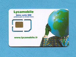 ( 5490 ) - Carte GSM - France - Lycamobile - ( Neuve ) - *** TTBE *** - Voir Scan - - Voorafbetaalde Kaarten: Gsm