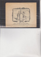 CARTONCINO : ROMA  GABINETTO  NAZIONALE  DELLE  STAMPE.  ESPOSIZIONE  G.G. BELLI.  MAGGIO  1913 - Toegangskaarten