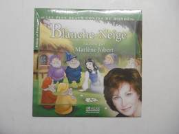 CD Enfants Contes Fables Et Légendes - BLANCHE-NEIGE Raconté Par Marlène JOBERT - Editions ATLAS Jeunesse - Kinderlieder