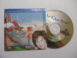 CD Enfants Contes Fables Et Légendes - Le Chat Botté Raconté Par Marlène JOBERT Editions ATLAS Jeunesse - Niños