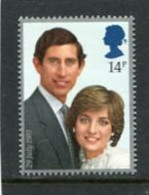 GREAT BRITAIN - 1981  14p  ROYAL WEDDING  MINT NH - Non Classés