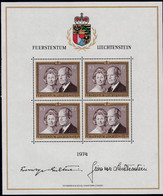 Liechtenstein, 1974,  614, MNH **, Fürstenpaar. - Unused Stamps