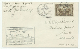 Muller 178 - Cover Fr 5c. Canc. FORT SMITH 31 Dec. 1929 + Hs First Regular Official Flights  FORT SMITH To McMURRAY.  - - Luchtpost