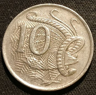 AUSTRALIE - AUSTRALIA - 10 CENTS 1976 - Elizabeth II - 2e Effigie - KM 65 - 10 Cents