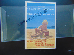 Cp Carnet Colonies De Vacances - Redon