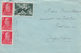 Bulgaria Airmail Cover Sent To Yugoslavia , Sofia 1940 - Cartas
