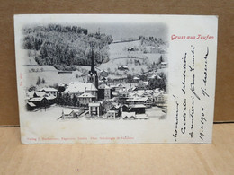 TEUFEN (Suisse) Gruss Vue Du Village Sous La Neige - Teufen