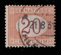 Italia Regno - Segnatasse 20 C. Arancio E Carminio (usato) - 1890/94 - Strafport