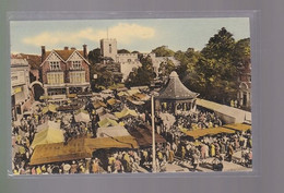 Cpa : Postcard  Angleterre  Middlesex  Enfield Market Square - Middlesex