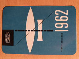 Pocket Calendar Taschenkalender DDR East Germany VEB Carl Zeiss Jena 1962 - Small : 1961-70