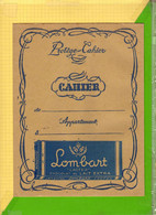 POTEGE CAHIER  : Chocolat Au Lait LOMBART - Protège-cahiers
