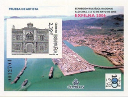 [P92] España 2006, Prueba De Artista: Exfilna 2006. Algeciras - Ensayos & Reimpresiones