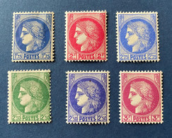 AFR 431 France N° 372 à 376 Neuf* - Unused Stamps