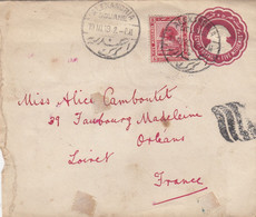 COVER EGYPT. ALEXANDRIA TO FRANCE    /   2 - 1915-1921 British Protectorate